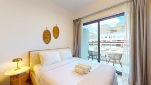 1 chambre, fer et planche à repasser, Wi-Fi, draps fournis