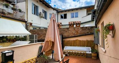 In the historic center of Monfalcone, apartment with 4 beds...