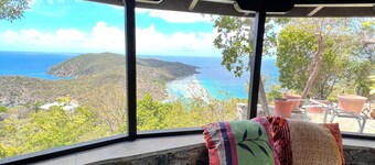 Rest atop a quiet private island accessible only by boat -sleeps up to 10 guests