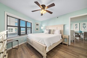 2 多间卧室、熨斗/熨衣板、免费 WiFi、床单