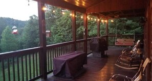 Terrace/patio - A Little piece of Paradise in the GA mountains (Mineral Bluff)