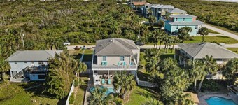 Spacious 4BR Beach Home with Pool & Immediate Beach Access