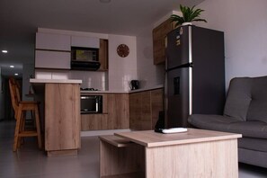 Living area - Apartment laurels - San Joaquin - Balcony (Medellín)