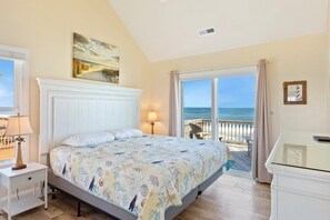 7 bedrooms, free WiFi, bed sheets - 7 br, ceanfront,  game room, theater, ocean views! (Rodanthe)