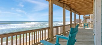 7 br, ceanfront,  game room, theater, ocean views!