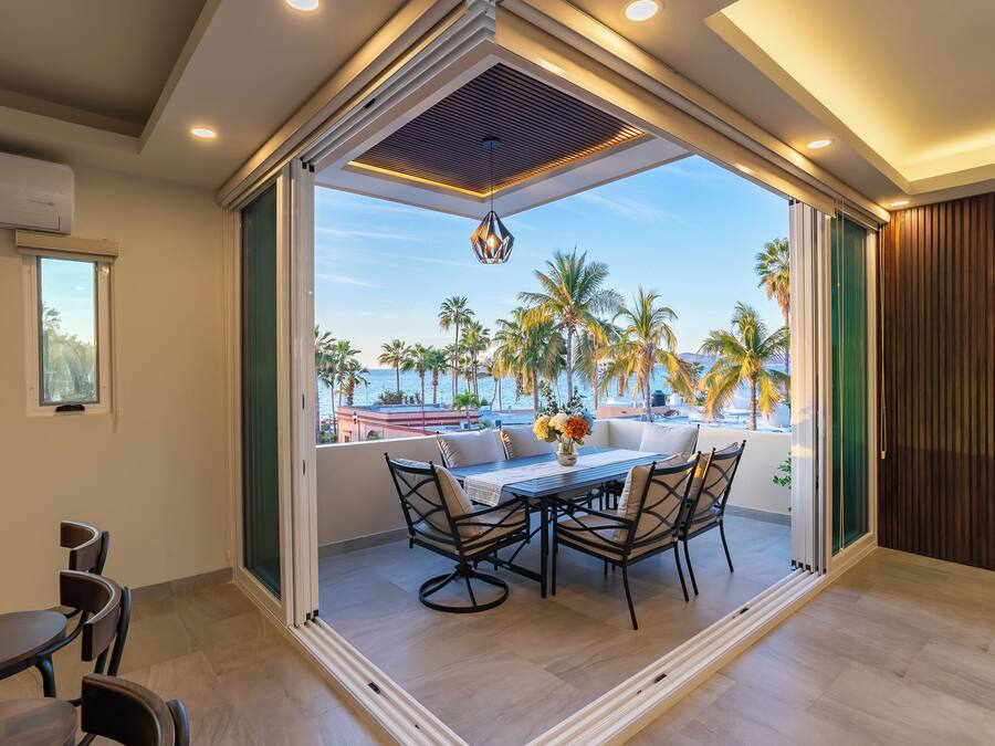 Luxury Apartment, Hot Tub, Sea View | Terrace/patio