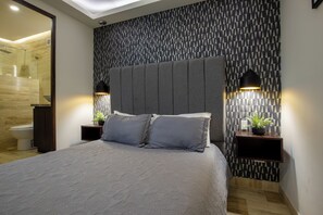 Luxury Apartment, Private Bathroom | Hypo-allergenic bedding, free WiFi - Baja Mar Apartments (La Paz)