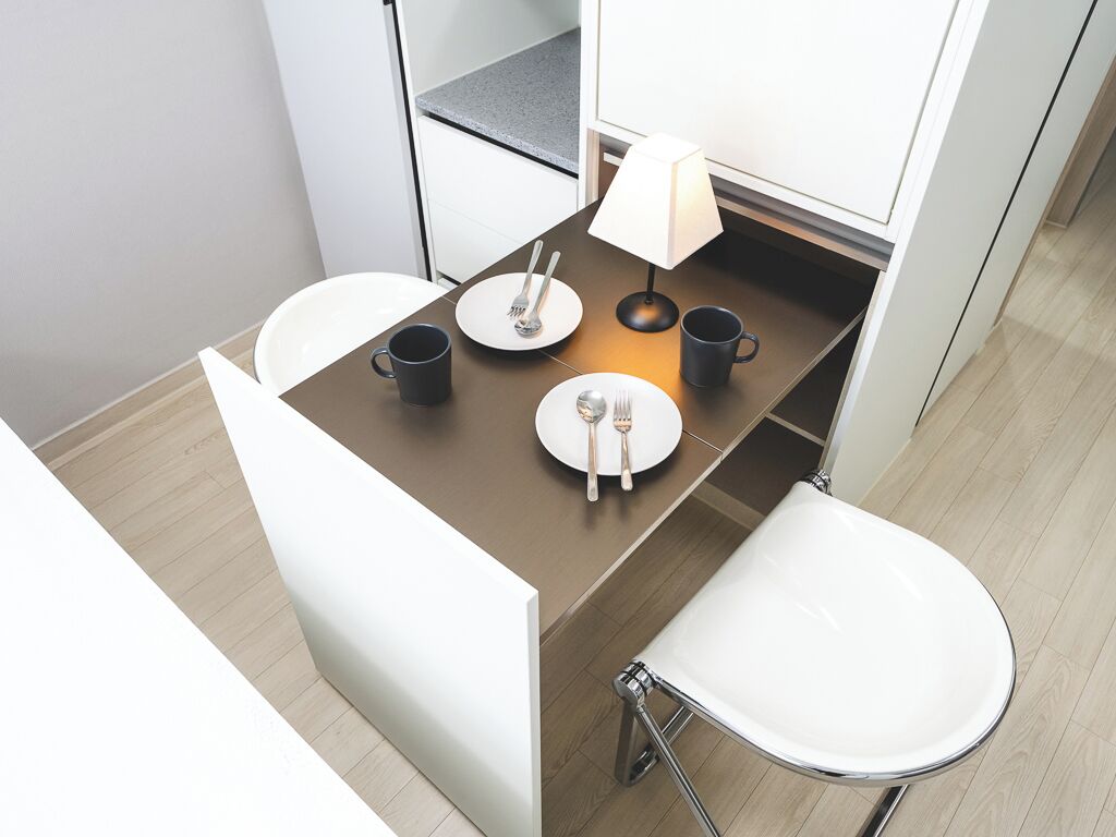 Estudio, varias camas, para no fumadores, cocineta | Cocina privada | Refrigerador con congelador, microondas y parrilla de estufa 