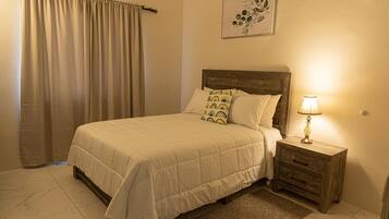 Family House, Garden View | Bathroom | Shower, towels, toilet paper