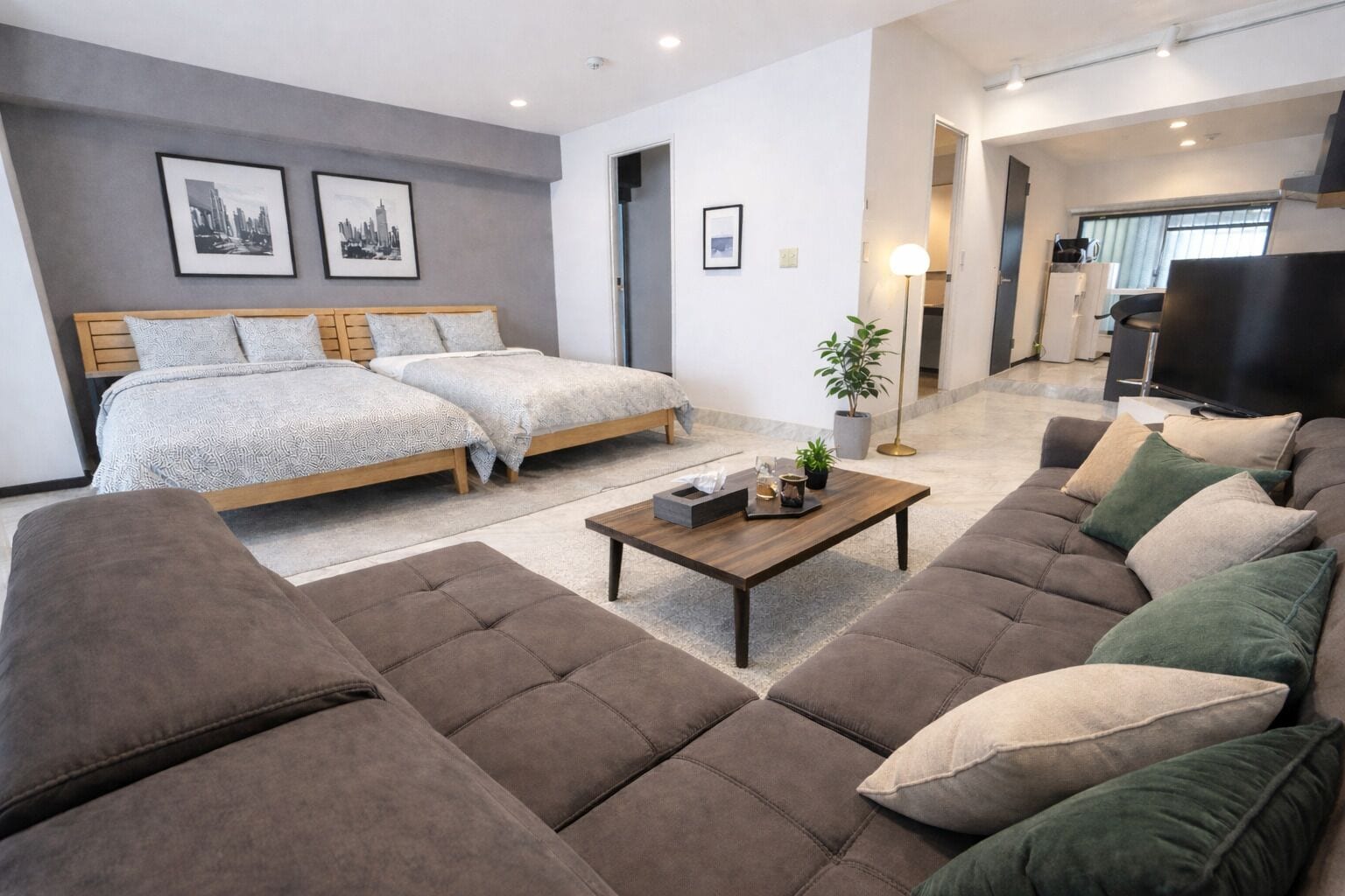 2 soverom, strykejern/-brett og wi-fi