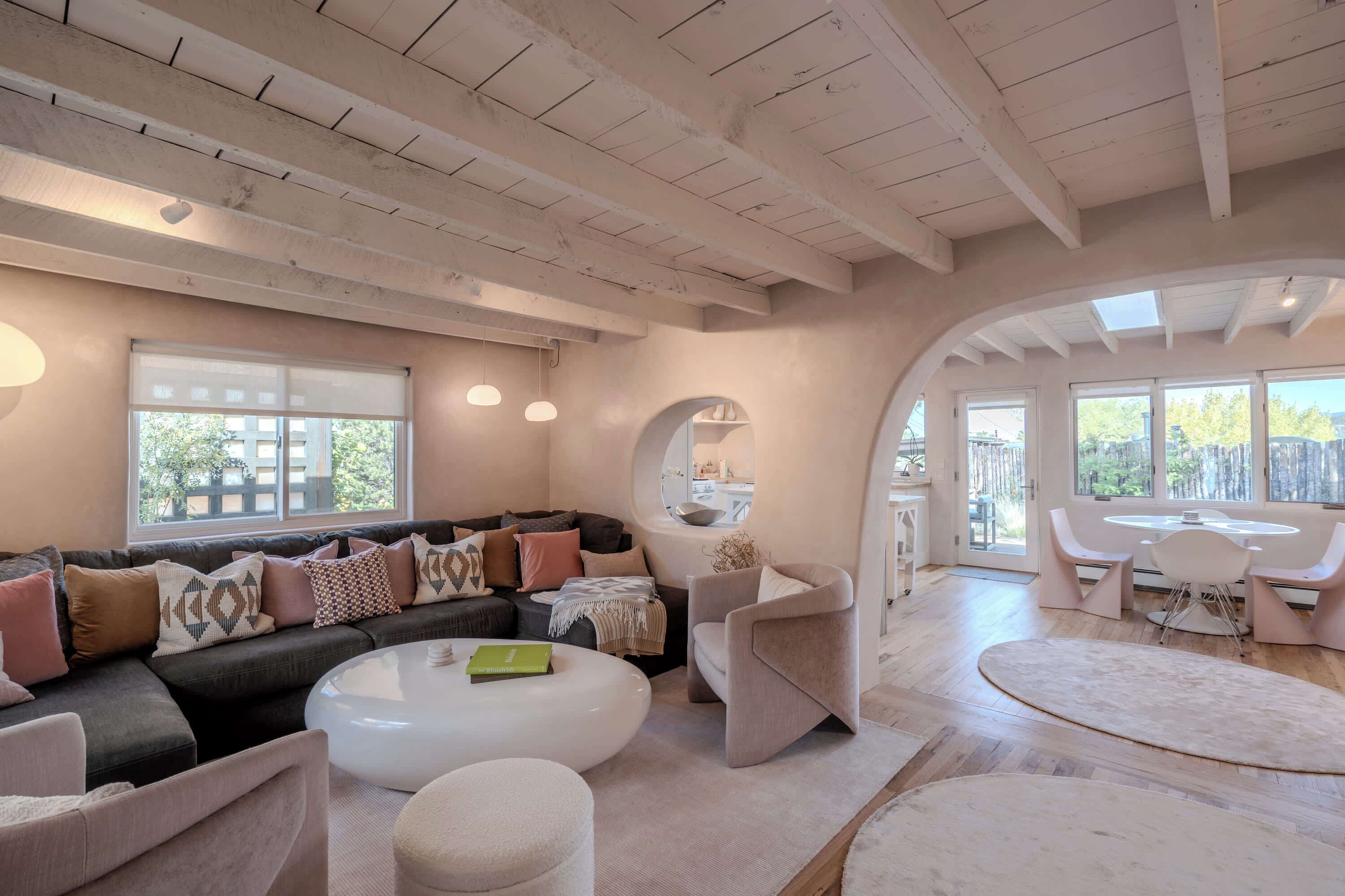 TV connectée, cheminée