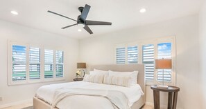 4 habitaciones, tabla de planchar con plancha, wifi y ropa de cama 