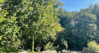 Ferienwohnung Gaßmann" mit Gemeinschaftsgarten, Balkon und Wi-Fi