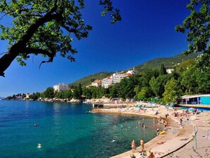 Apartment (Two Bedroom Apartment) | Exterior - Secluded Lovran Apartment With Balcony and Patio (Lovran)