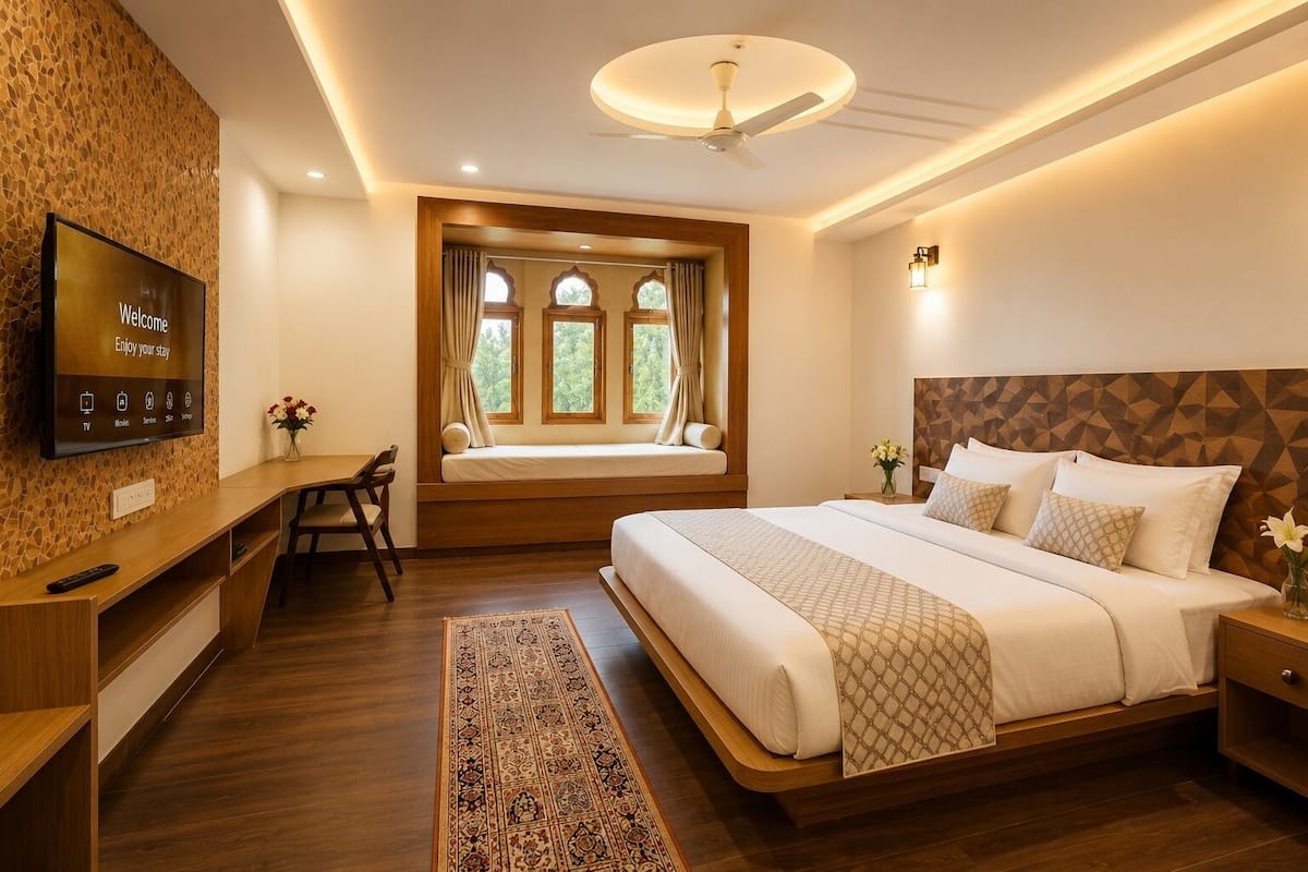 Super Deluxe Room | Soundproofing, WiFi (free), bed sheets