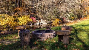 Property grounds - Heated Indoor Private Pool | Stream Front | Game Room (Cresco)