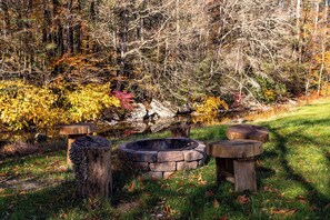 Property grounds - Heated Indoor Private Pool | Stream Front | Game Room (Cresco)