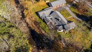 Exterior - Heated Indoor Private Pool | Stream Front | Game Room (Cresco)
