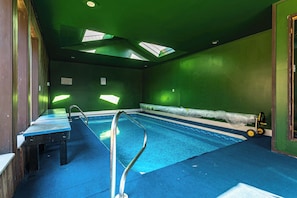 Indoor pool - Heated Indoor Private Pool | Stream Front | Game Room (Cresco)