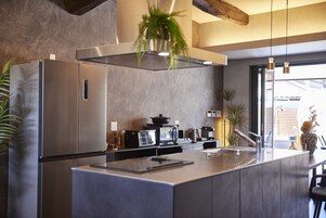 奢华别墅 | 私人厨房 | 电热水壶、烤面包机