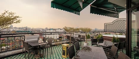 Terrasse sur le toit