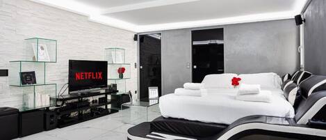 1 camera, ferro/asse da stiro, Wi-Fi gratuito, lenzuola