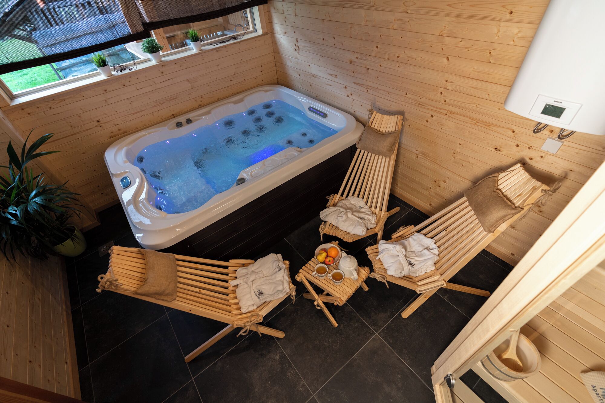 Phòng tắm hơi, bồn tắm thủy lực 