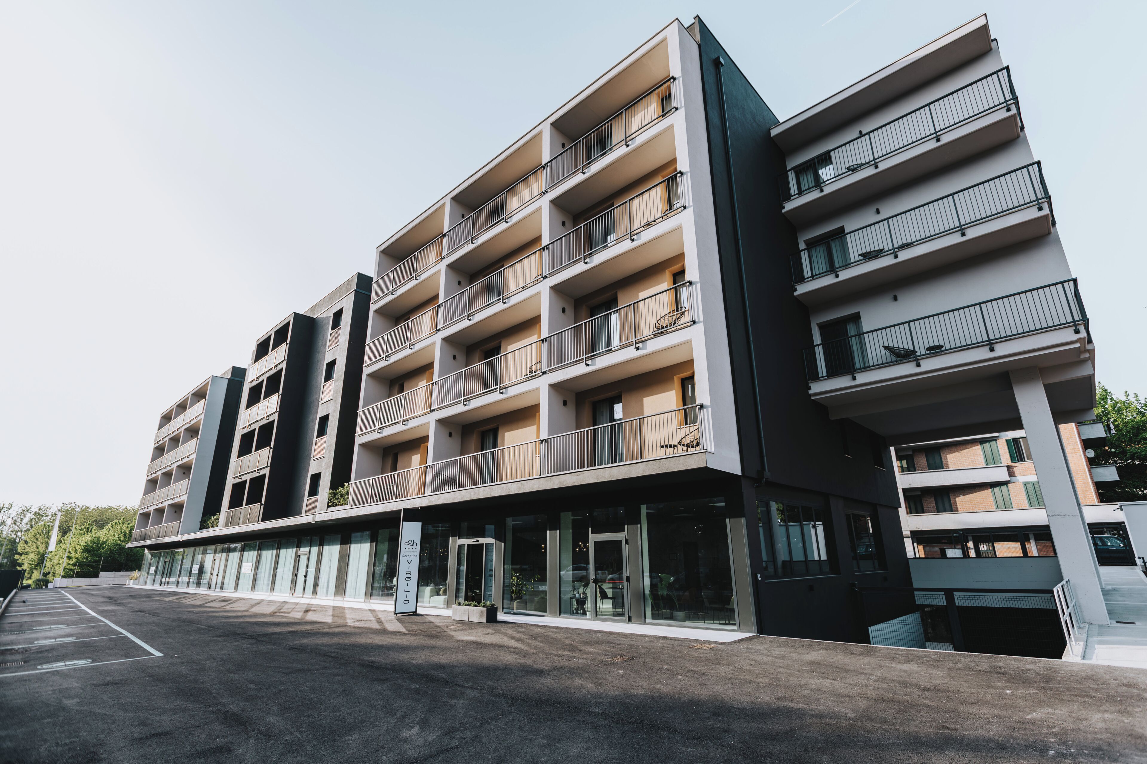 Façade de l’hébergement