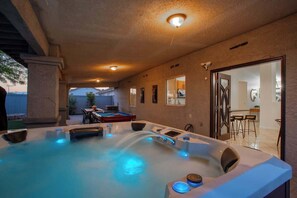 Terrace/patio - Jackpot Junction: Arcade, Pool Table, & Hot Tub (North Las Vegas)