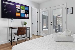 4 bedrooms, iron/ironing board, travel crib, WiFi