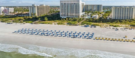 Accommodatie ligt op het strand