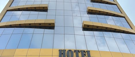 Fassade der Unterkunft