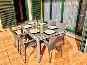 Udendørs spisemuligheder