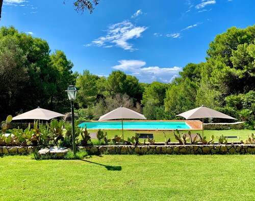 Historic Mansion from the 1900s with a Private Pool and Centuries-Old Park - Porto Selvaggio
