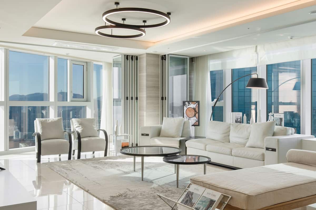 Panorama Ocean View Royal Suite (Haeundae Beach View) | 3 svefnherbergi, öryggishólf í herbergi, sérhannaðar innréttingar