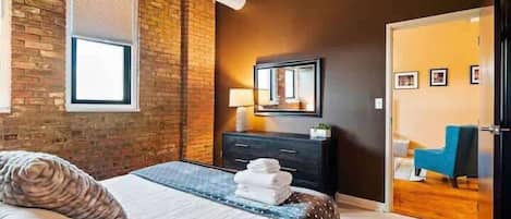 1 chambre, fer et planche à repasser, Wi-Fi, draps fournis