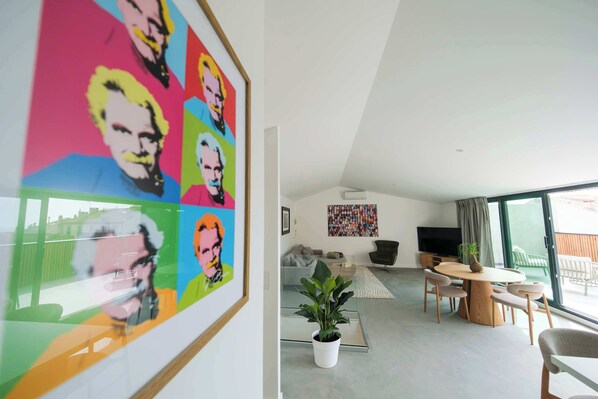 Interior - Les Suites du Parc : Appartement d'exception au dernier étage avec une grande terrasse vue mer de 2 chambres face au parc Simone Veil à 2 minutes des halles (Sète)