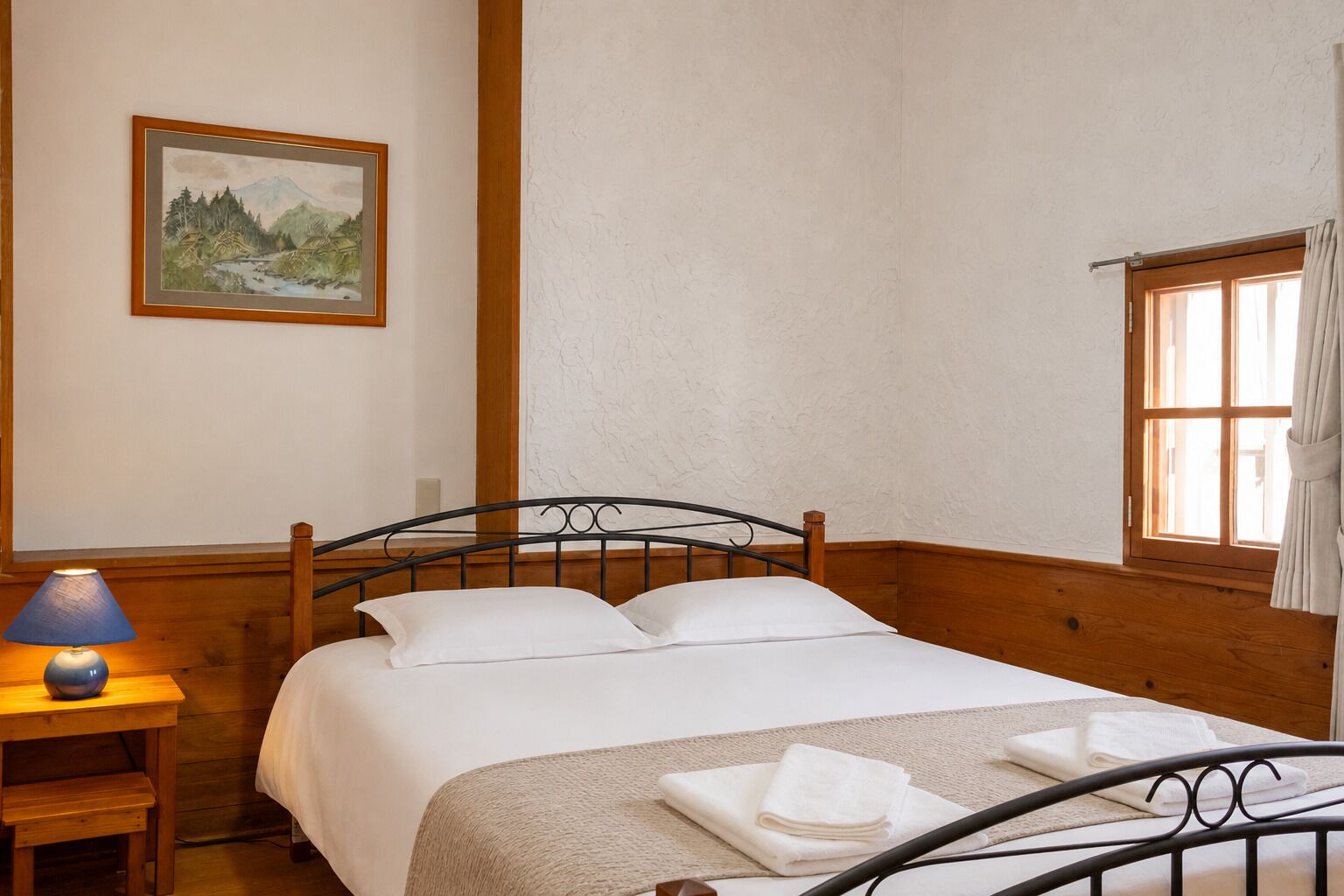 Wifi gratis y ropa de cama