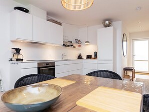 Private kitchen - 3 Person Holiday Home in Bogense (Bogense)