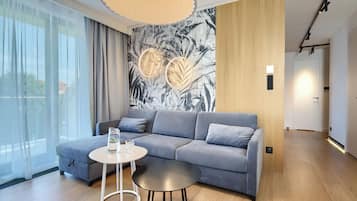 Departamento, balcón | Sala de estar | Televisión de pantalla plana