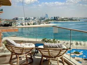 1 bedroom, in-room safe, blackout drapes, iron/ironing board - Tiara Residence - Sea View Apartments (Dubai)