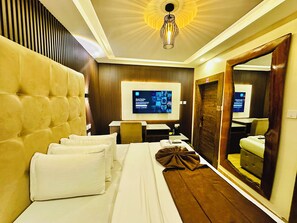 Quarto solteiro conforto | Wi-Fi de cortesia