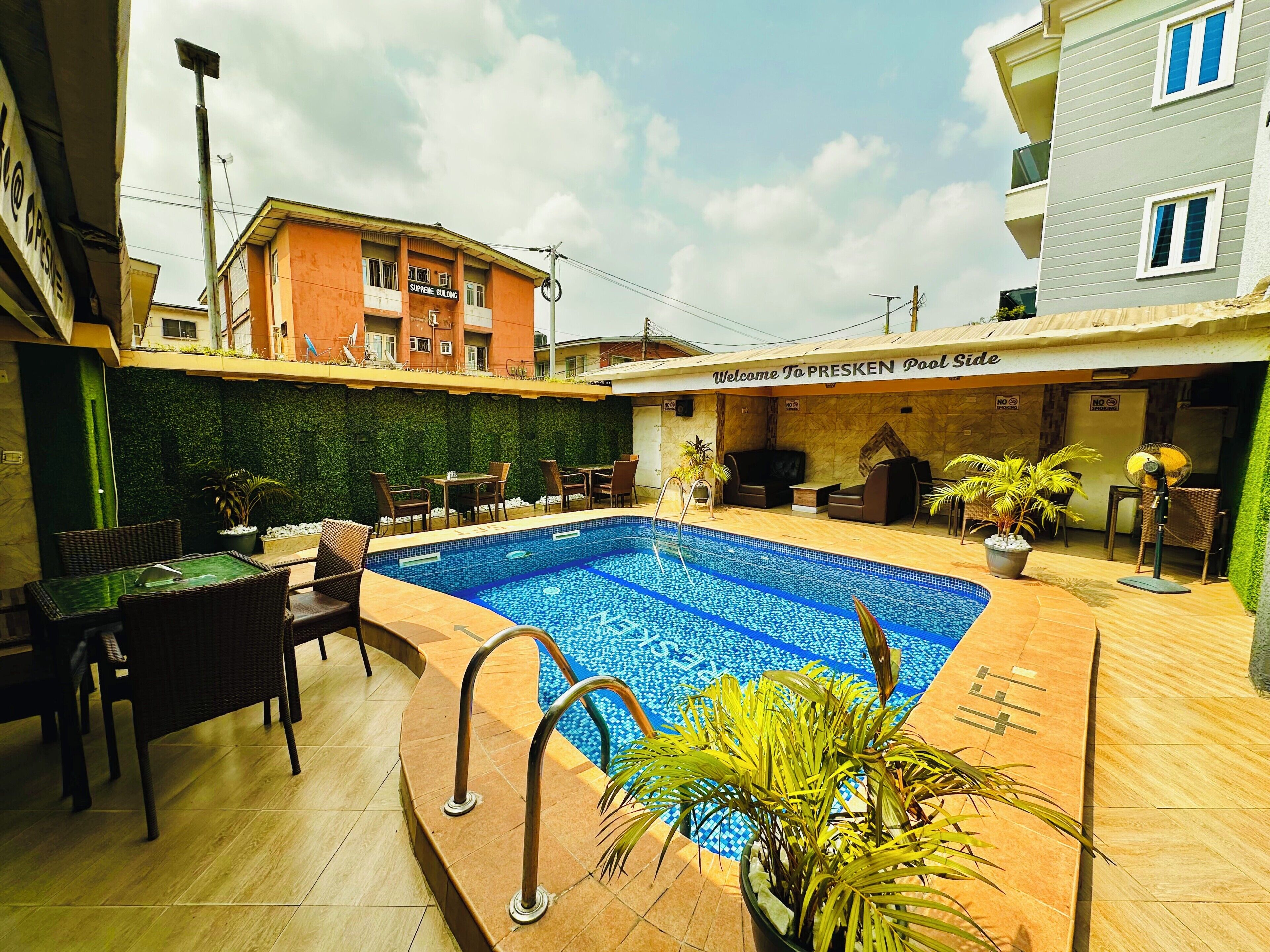 Outdoor pool