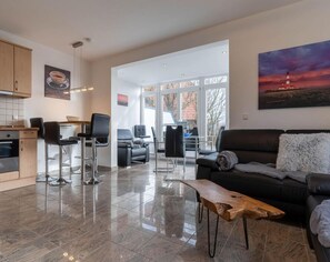 Living room - Komfortable Ferienwohnung in St.peter Ording (St. Peter-Ording)