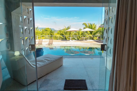 Comfort House, Balcony, Ocean View | Terrace/patio