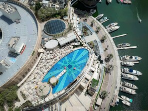 Pool - Splendid Cozy Studio - Address Dubai Marina (Dubai)