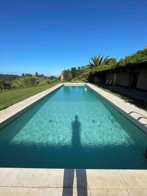 Pool - Villa in Palaia with stunning views and unique setting, 3 bedrooms (sleep 6) (Palaia)