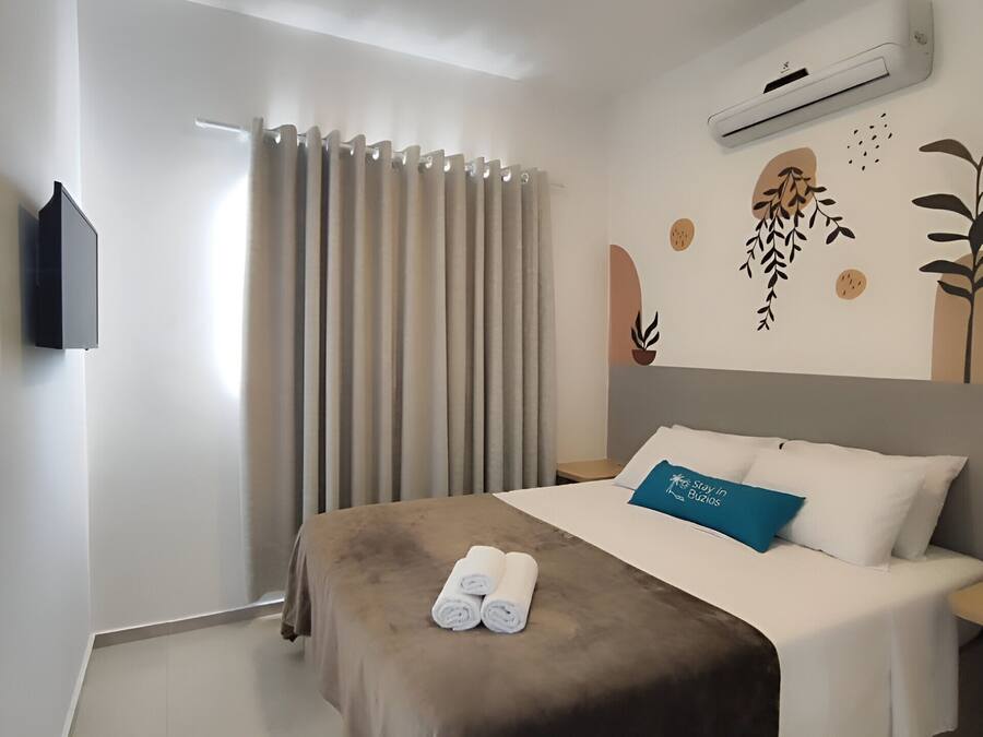 1 bedroom, blackout curtains, soundproofing, iron/ironing board