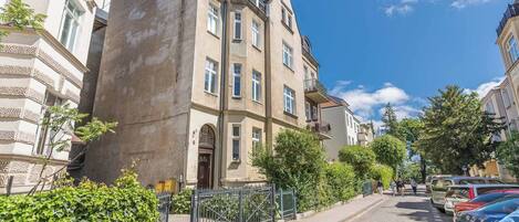 Façade de l’hébergement