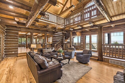 Rustic Timber -Log Cabin Luxury -Yellowstone Vibes
